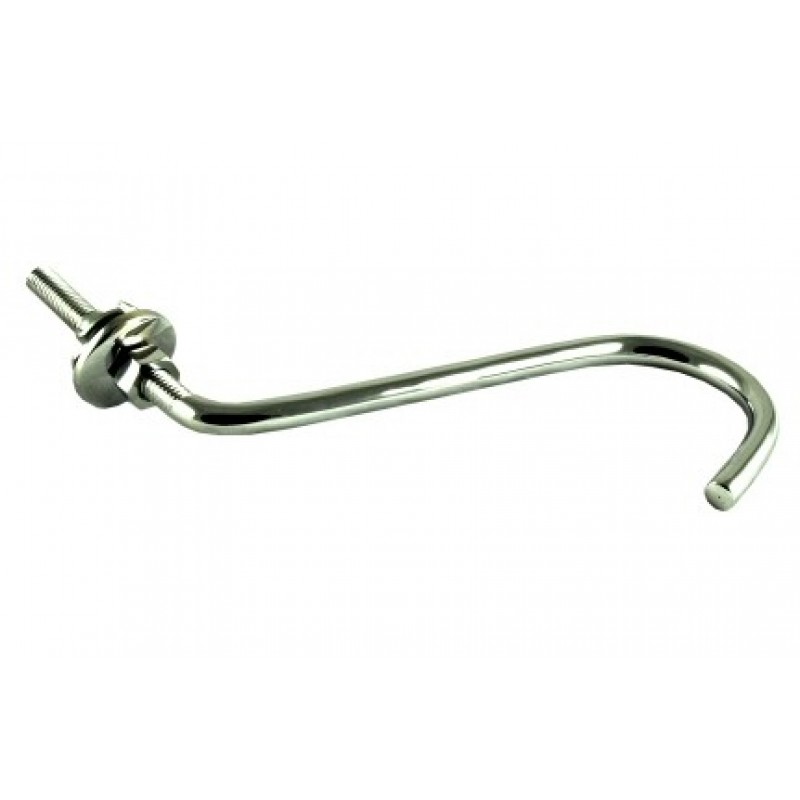 Chrome Bolt Through Rest Hook